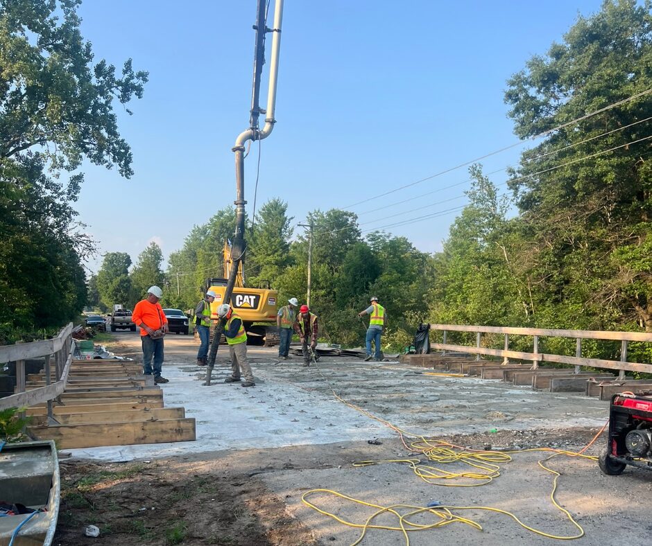 Newaygo - Spruce Avenue over Five Mile Creek